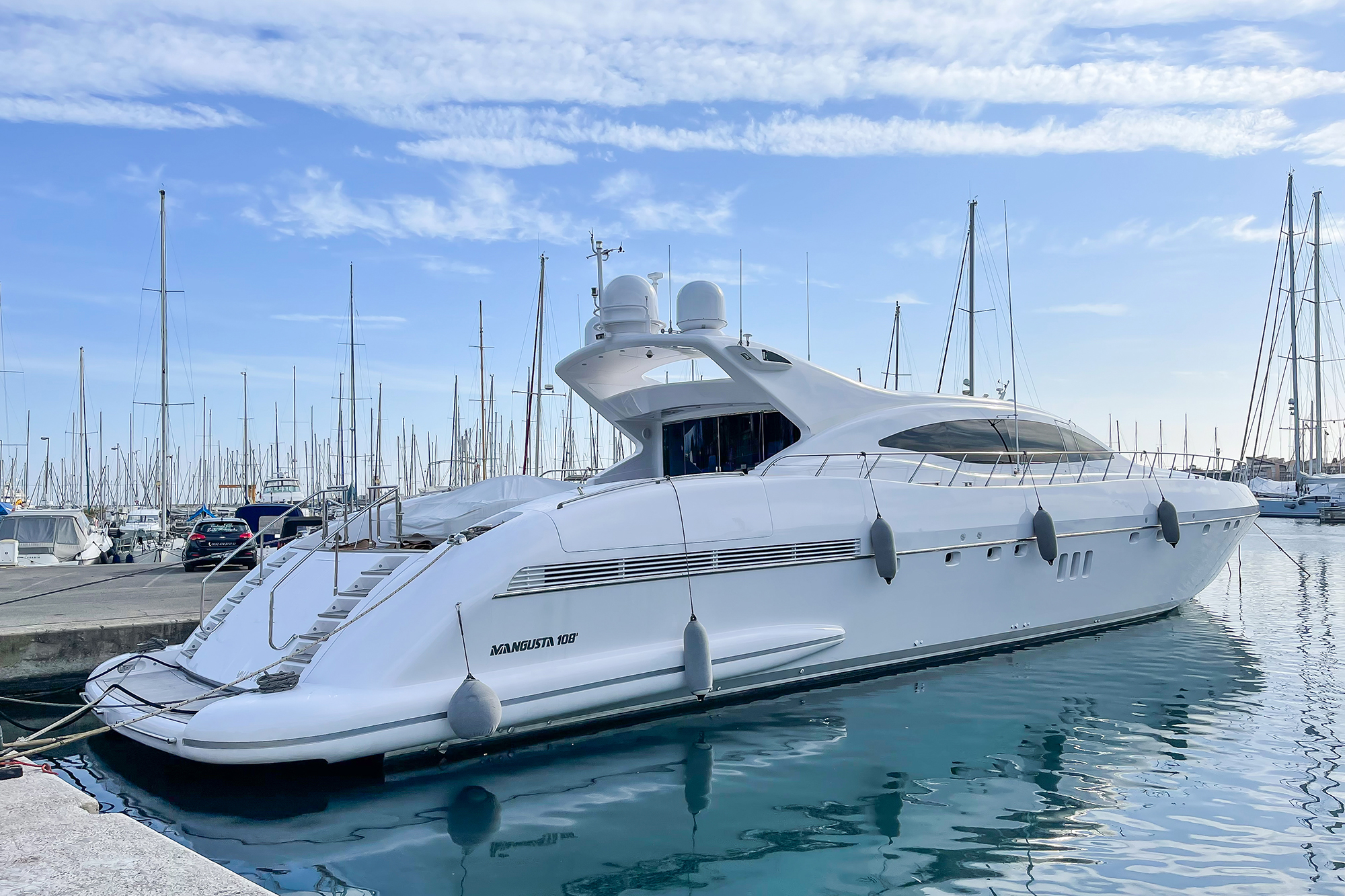 Mangusta 108 for Sale Used Mangusta 108 Prices TWW Yachts