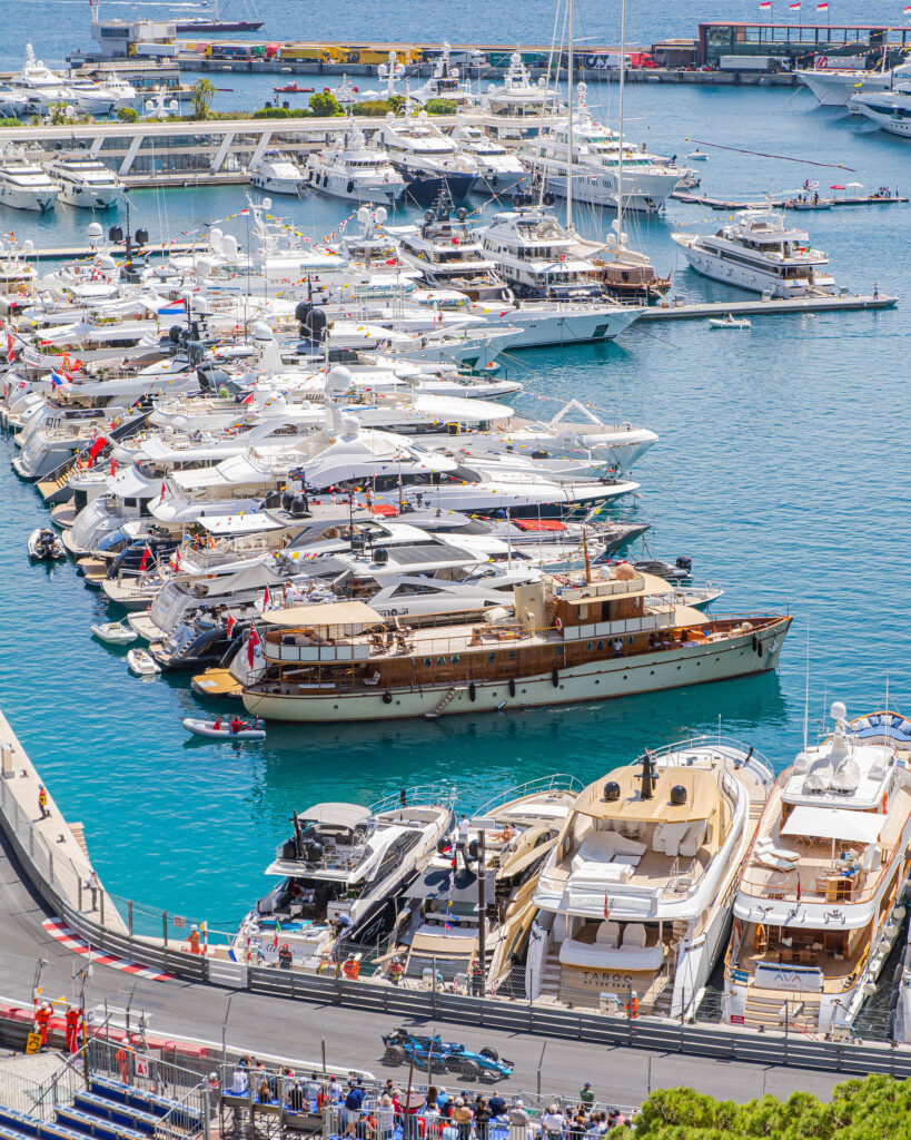 Monaco grand prix yacht charter
