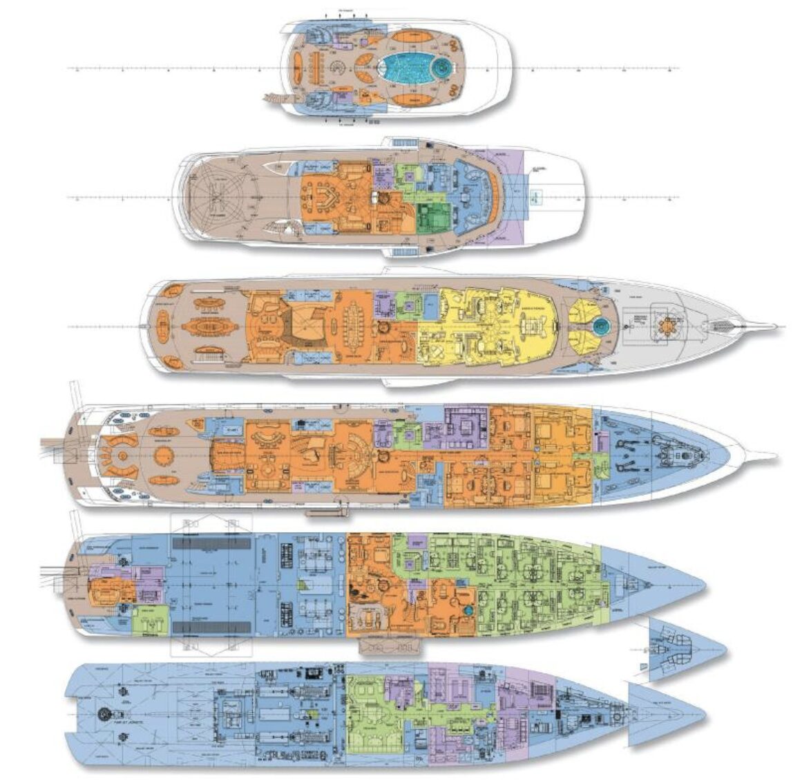 WHISPER Yacht Layout TWW Yachts